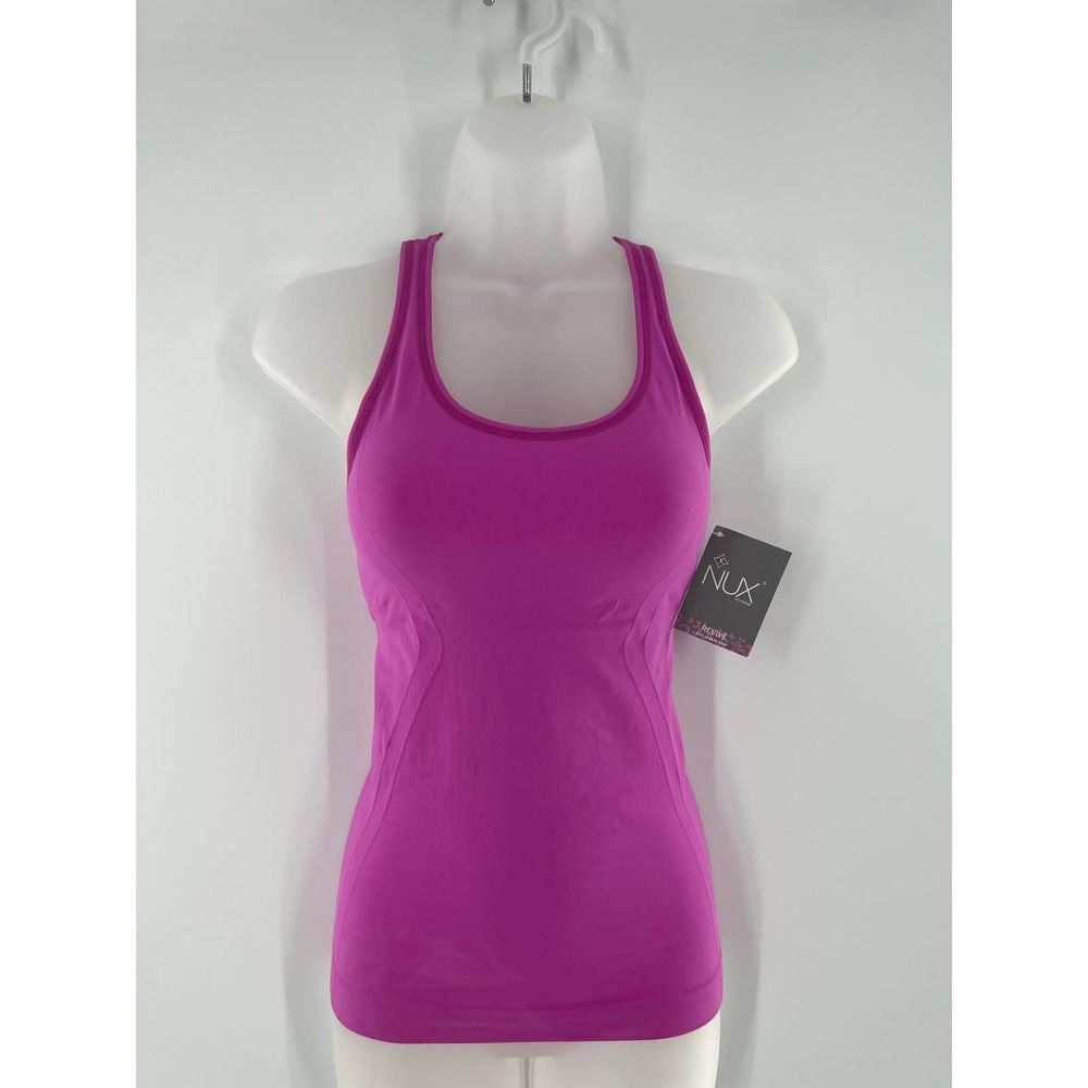Nux Revive Tank Hot Pink Cross back Size S